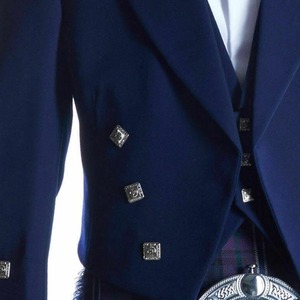 Chaqueta Escocesa Prince Charlie Personalizada para Hombre, Temporada de Primavera, de Lana, Ecológica, Transpirable e Impermeable, al por Mayor - Product Image 5