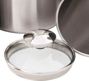 Stainless Steel <b>Kitchen</b> Canister Set With Lid Airtight Storage Containers For Coffee Tea Sugar Durable <b>Pantry</b> Organizer Set - Product Image 3