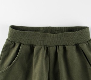 Pantalon de sport pour garçon de 3 à 14 ans, nouveau style printemps, couleur unie, 100% coton, décontracté, élastique, coupe droite - Product Image 6