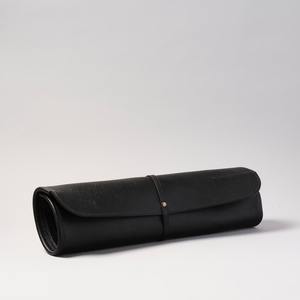 Professional Leather Knife <b>Roll</b> Chef <b>Bag</b> Brass Buckle Closure Smell Proof Heavy Duty Durable Customizable <b>Tool</b> <b>Roll</b> LSKR-0035 - Product Image 2