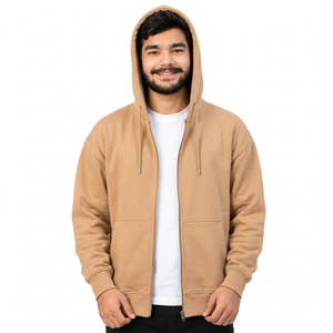 Hoodies personnalisés pour hommes, en molleton, avec impression puff, marque de mode sur mesure pour les marques américaines. - Product Image 6
