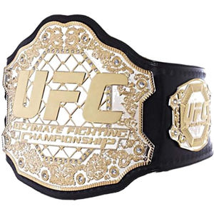 Cinturones de Campeonato de Lucha Libre Personalizados Intercontinentales UFC Classic Legacy USA World Heavyweight, Forro de Cuero de Alta Calidad, Talla Adulto - Product Image 2