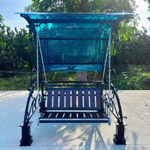 Buy Vintage Carved Wrought Iron <b>Swings</b>: Custom Metal <b>Swings</b>, Secure Steel <b>Swings</b> Beside Beautiful Garden <b>Swing</b> Installations - Product Image 2