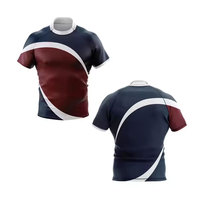 Uniformes de Rugby Profesionales Personalizados de Alta Calidad, Proveedor Directo de Fábrica, Camisetas de Rugby Unisex con Estampado Personalizado, Último Modelo