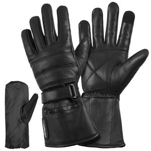 Guantes de Invierno de Cuero Genuino de Alta Calidad con Diseño Térmico Ecológico, Ajuste Cómodo para Uso Casual y Formal - Product Image 4