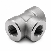 Raccord de tuyauterie forgé en acier au carbone, fileté NPT BSPT, classe 2000 à 9000, haute pression, ASME B16.11 ASTM A105, à souder par emboîtement.
