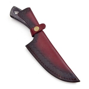 Couteau à Découper Multifonctionnel Professionnel en Acier à Haute Teneur en Carbone 58 HRC, Lame Martelée Forgée à la Main, pour le Camping, la Cuisine, la Pêche, OEM - Product Image 5