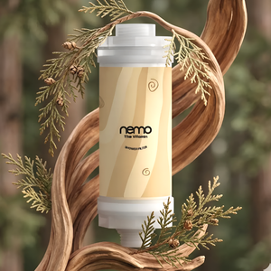 OEM Korea Vitamin C Shower Filter Relax Woody Aroma Anti Chlorine Skin Therapy Shower Filter - Product Image 1