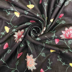 Fabricante de Telas de Algodón Bordadas Personalizadas, OEM ODM, Material de Vestido de Novia de Lujo, Producción Textil de Moda para Ropa de Boda - Product Image 4