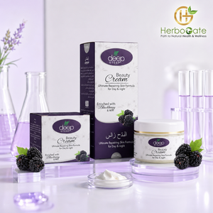 Crema Hidratante Facial Deep Steep Beauty, Fórmula Nutritiva para el Cuidado de la Piel, Textura Ligera, Apariencia de Piel Suave - Product Image 6