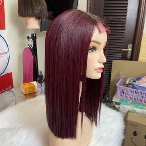 Produit chaud teint couleur os droite perruque 100% extensions de cheveux humains prix de gros meilleure qualité pas de perte d'enchevêtrement grand Stock - Product Image 3