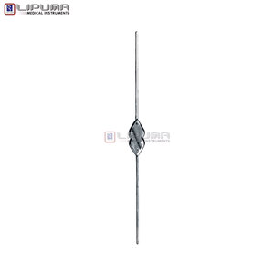 เครื่องมือตรวจตาแบบปลายสองด้าน BOWMAN Lacrimal Probe แบบมีปุ่ม  ทำจากนิกเกิลซิลเวอร์ ขนาด 5 นิ้ว (12.5 ซม.) ไซส์ 1/2 สำหรับตรวจดวงตา - Product Image 4