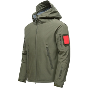 Veste d'hiver en polaire souple pour homme, imperméable, logo personnalisé, nouvelle collection, vente en gros, 2022 - Product Image 3