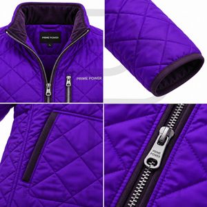 Men's Diamond Quilted Winter Jacket Warm <b>Padded</b> <b>Coat</b> Custom Wholesale Insulated Puffer Outerwear Manufacturer Direct - Product Image 3