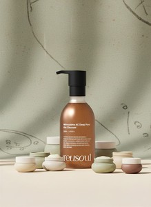 ครีมนวดผม Reusoul AC Deep Pure สูตรวีแกน วิตามินซี เจล 300 มล. ขวดปั๊ม ขนาดพกพา สำหรับผิวแพ้ง่าย ไม่มีน้ำหอม สีน้ำตาล - Product Image 2