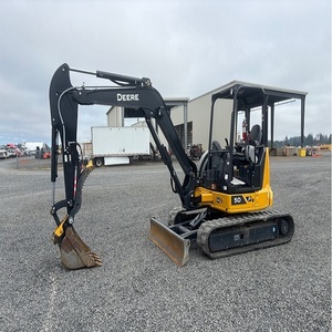 Mini-excavatrice John Deere : performances robustes, transport facile et excellente maniabilité pour les projets de construction - Product Image 1
