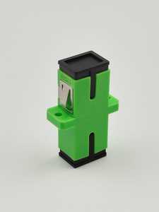 Conector de Fibra Óptica SC/APC-SC/APC Simplex, Tipo de Montaje Verde para Equipos de Red de Fibra - Product Image 5