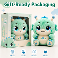 Jouet dinosaure en peluche intelligent et interactif avec IA capable de reconnaître les émotions, compagnon intelligent pour enfants