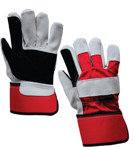 Guantes de Seguridad de Doble Palma de Cuero de Primera Calidad, Resistentes al Fuego, Antideslizantes, EN420, Protección Laboral de Alta Resistencia, Industriales - Product Image 1