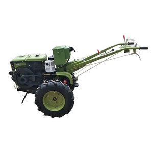 2 Wheel Farm Tractor Agricultural Power Tiller <b>Walking</b> Cultivator <b>Machine</b> with Diesel Engine <b>for</b> Farm Land Preparation - Product Image 1