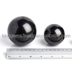 Esfera de Shungita Natural Pulida, Bola de Cristal Curativa - Product Image 5