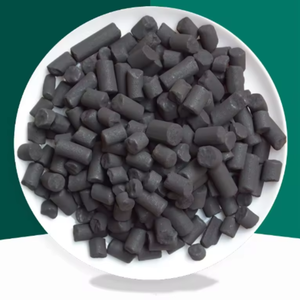 Supports catalytiques à base de coque de noix de coco, charbon actif en granulés pour l'adsorption des gaz acides, charge de KOH, NaOH, granulaire/poudre/pellets - Product Image 1