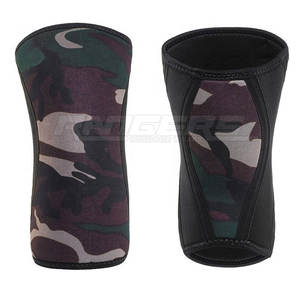 Genouillères de compression élastiques camouflage pour le sport, protection articulaire, entraînement et fitness - Product Image 4