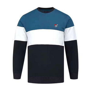 เสื้อสเวตเชิ้ตผู้ชายสั่งทำพิเศษ ผ้าฝ้าย 100% ทรงพูลโอเวอร์ สไตล์สตรีทแวร์สำหรับกิจกรรมกลางแจ้ง เสื้อสเวตเชิ้ตพื้นฐานสำหรับผู้ชาย - Product Image 1