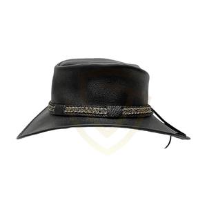 Sombreros de Vaquero de Cuero al por Mayor, Estilo Único, Logotipo Personalizado, Fabricante, Sombreros de Vaquero para Viajes y Actividades al Aire Libre - Product Image 5