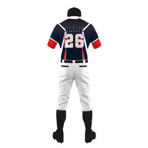 Producto de Moda, Ropa Deportiva, Uniformes de Béisbol Personalizados, Proveedor Directo de Fábrica, Diseño Personalizado de Uniformes de Béisbol - Product Image 4