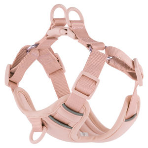 Harnais pour chien léger et écologique avec fermeture à boucle en plastique, logo personnalisé, gilet de luxe pour la promenade et l'entraînement des animaux de compagnie, vente en gros - Product Image 4