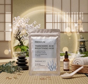 Faible MOQ 1000 pièces, masque éclaircissant pour le visage à l'acide tranexamique, marque privée, fabricant OEM ODM de produits de soin de la peau - Product Image 4