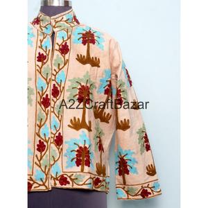 Chaqueta Cotrise Bordada a Mano, Diseño Vintage, Ecológica, de Secado Rápido, Transpirable, con Forro de Algodón, para Primavera, Otoño, Verano e Invierno - Product Image 3