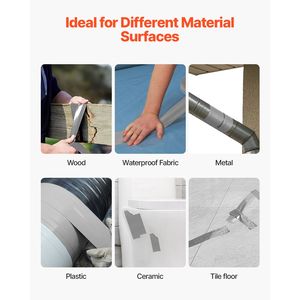 Confezione da 5 Nastri Adesivi in PE Rivestito BOPP 2 x 30 Iarde Senza Residui Adesivo Forte Impermeabile Resistente alle Alte Temperature Uso Intensivo - Product Image 3