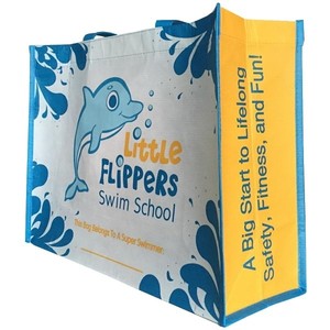 Eco-Friendly Non-WovenTotebag Custom Plastic Non <b>Woven</b> PP Webbing Foldable Shopping <b>Bag</b> RPET <b>Bag</b> Functional Shopping <b>Bag</b> - Product Image 1