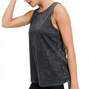 Customization Lightweight Soft Workout Fitness Sport Running Breathable Casual 100% Cotton <b>Sleeveless</b> Tank <b>Top</b> for Men - Product Image 3