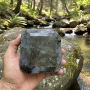 Vente en gros de cristaux de labradorite brune de haute qualité, forme losange, pour la méditation et les cadeaux - Product Image 3