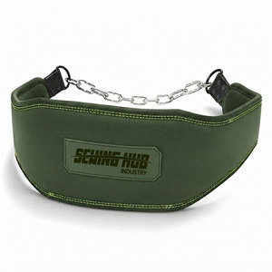 Cinturón de Gimnasio para Hombre Sewing Hub Industry, Cinturón de Compresión para Entrenamiento con Barra y Pesas, Altamente Duradero, con Doble Anillo en D - Product Image 1