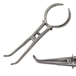 Dental Endodontic Rubber Dam Kit with Punch Pliers <b>Clamps</b> <b>Frame</b> Silver Manual Surgical Instruments Set Ergonomic CE Certified - Product Image 4
