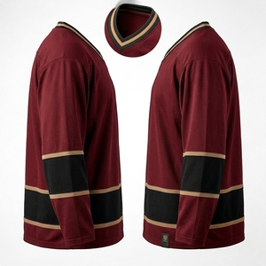 Jersey de Hockey sobre Hielo Personalizado, Ropa Deportiva, Material de Poliéster Ligero, Construcción Transpirable, Ajuste Atlético Cómodo - Product Image 5