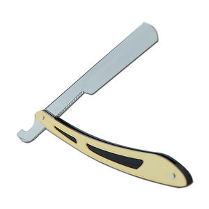 Rasoir à lame unique UBI Gold Handle, lame en acier à haute teneur en carbone, plastique, pour le rasage du visage - Product Image 1