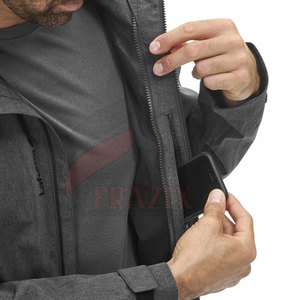 Heavy Duty Working <b>Softshell</b> <b>Jacket</b> Water Resistant Outdoor Workwear with Custom Embroidery for Company Uniform - Product Image 6