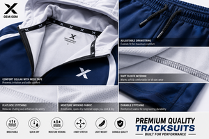 Survêtements personnalisés sublimés et imprimés pour hommes X Sports City, 100% polyester, qualité supérieure, OEM/ODM, look élégant X Performance - Product Image 5
