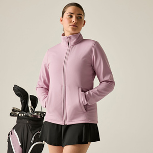 Chaqueta Softshell Personalizada para Mujer con Cuello Alto, Casual para Exteriores, Cierre Completo, Resistente al Viento, Bolsillos Utilitarios, Ligera y de Alto Rendimiento - Product Image 4