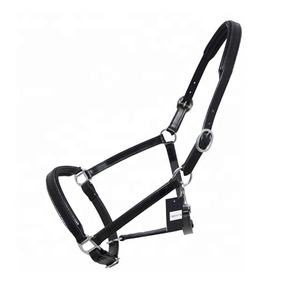 Venta al por mayor de alta calidad caballo Halter cómodo nailon inglés sillín estilo con logotipo personalizado cuerda Halter - Product Image 5