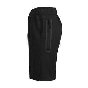 Shorts en molleton uni de qualité supérieure pour hommes, 220 GSM, 100% coton, logo personnalisé, shorts de sport et de fitness. - Product Image 6