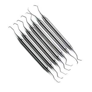 Instrumentos Quirúrgicos Dentales Profesionales, Curetas Gracey, Juego de Raspadores Sickle, 7 Instrumentos - Product Image 6