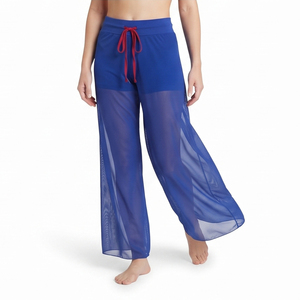 Women Sheer Mesh Baggy Pants Breathable Transparent Casual Wear <b>Trousers</b> Women Fashion Transparent Lightweight <b>Trouser</b> - Product Image 5