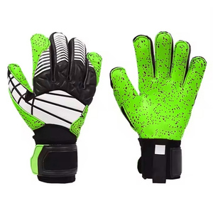 Gants de gardien de but de football professionnels hybrides/coupe négative avec motif imprimé à contraste élevé - Product Image 5