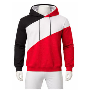 Sweat à capuche pour homme, taille personnalisée, en coton tricoté, contraste noir et blanc, saison hiver, vente en gros, impression de logo personnalisé, sweat à capuche pour homme - Product Image 6